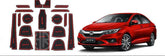 Honda City 2022 Interior Non Slip Protection Mats Easy Clean & Stylish